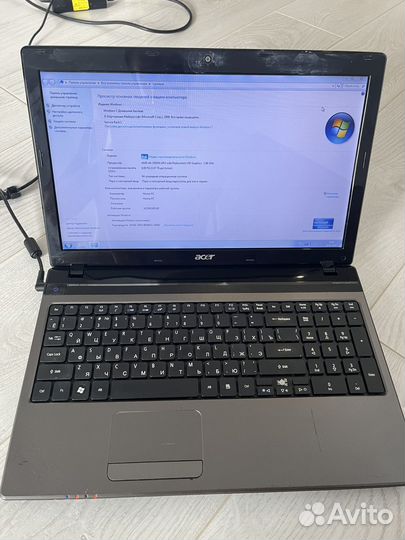 Ноутбук acer aspire