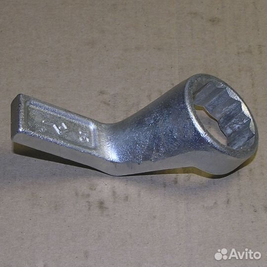 Ключ кольцевой 36 гайки рулевого пальца коленчатый