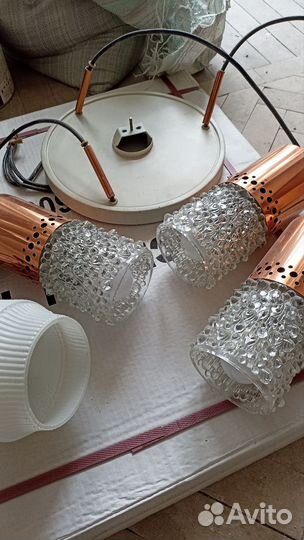 Люстры потолочные бу