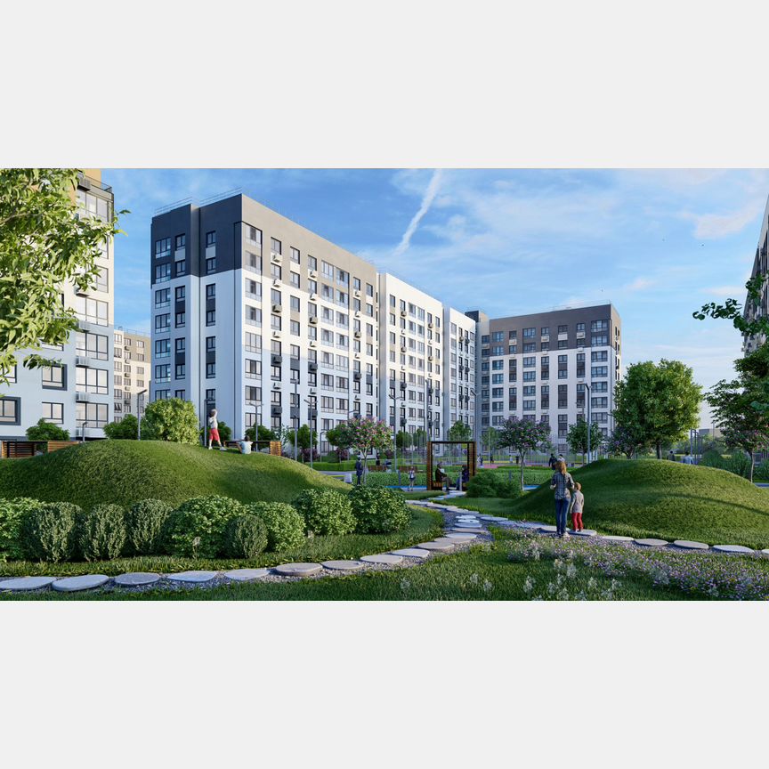 2-к. квартира, 63,9 м², 2/9 эт.