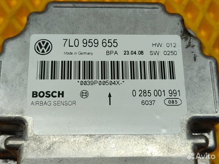 Блок SRS airbag Porsche Cayenne 957 3.6 5501 2008