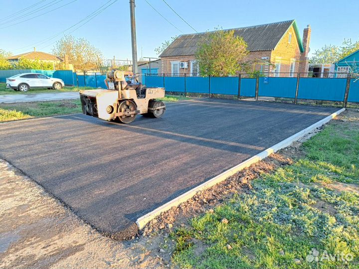 Укладка асфальта