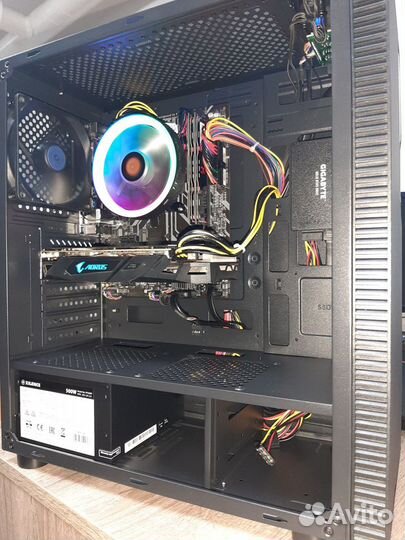AMD Ryzen 5 2600 /ssd 512/ aorus RX 580 8gb