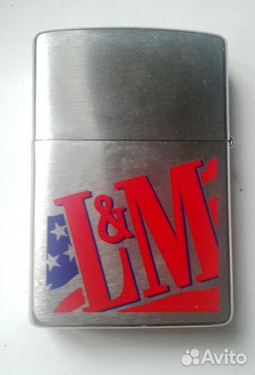 Зажигалка Зиппо Zippo L&M с чехлом Оригинал