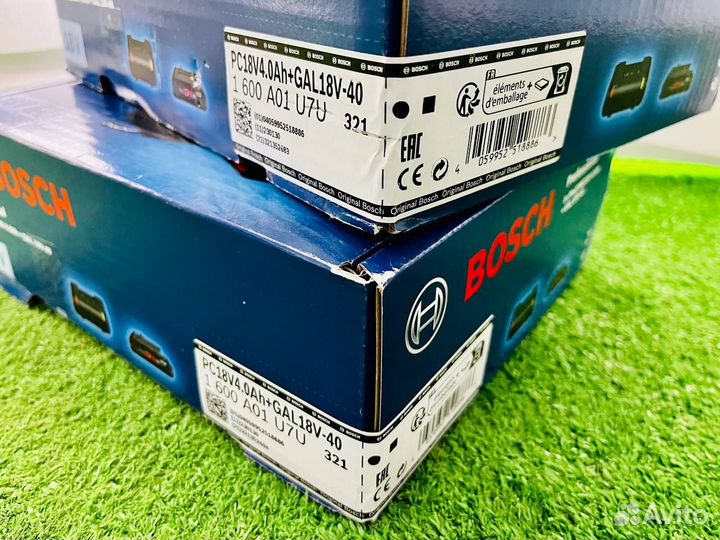 Оригинал bosch procore18V 4.0Ah + GAL 18V-40