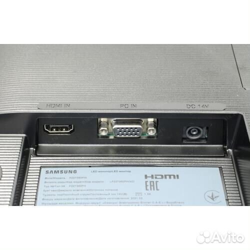 Монитор Samsung 22 Full HD 75 Гц Новый