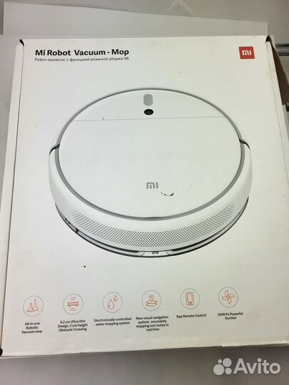 Mi robot vacuum mop - робот пылесос