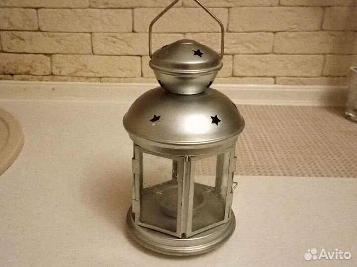 Интерьерная лампа для свечи б.у