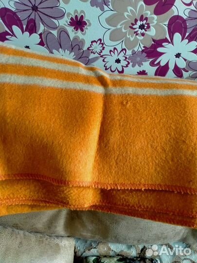 Одеяло детское шерстяное СССР