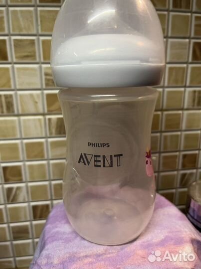 Бутылочка Philips Avent Natural Пони, 260 мл