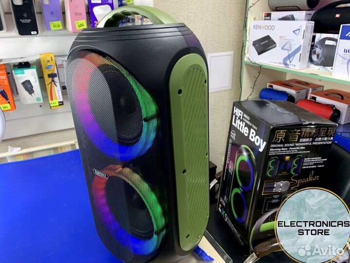 Блютуз Колонка Напольная Remax RB-X9 120 W v.3