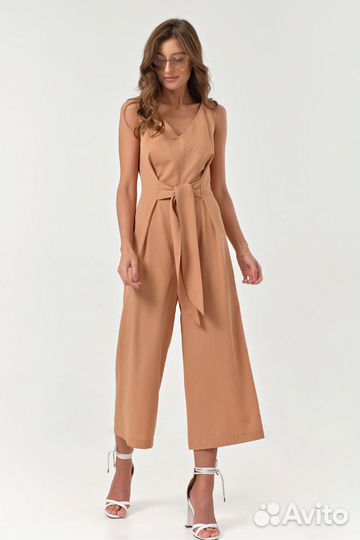 Комбинезон летний с широкими брюками