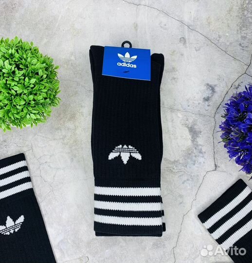 Носки Adidas оригинал чёрные
