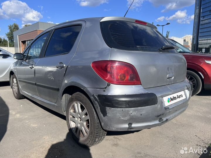 Peugeot 307 1.6 AT, 2003, 262 666 км