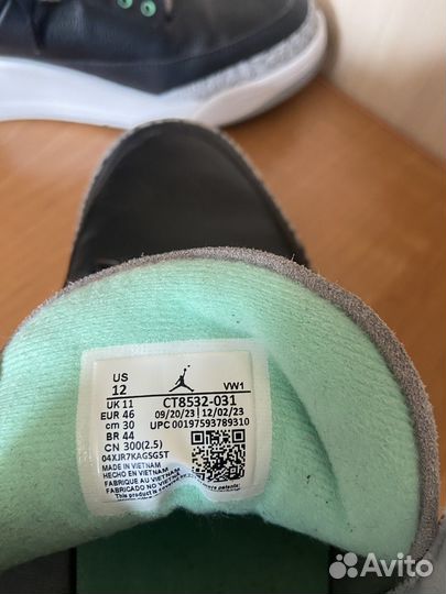 Nike Air Jordan 3 black mint