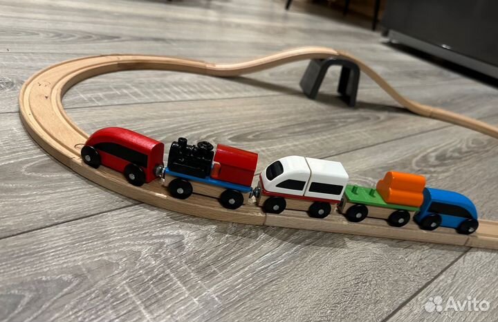 Деревянная железная дорога IKEA