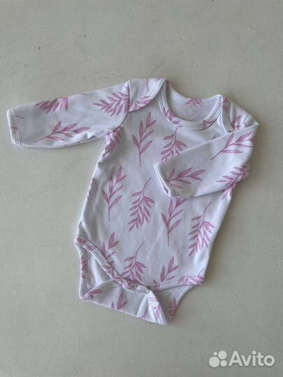 Боди с длинным рукавом, з шт