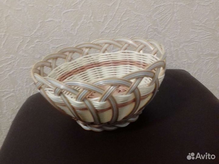 Корзина плетёная новая