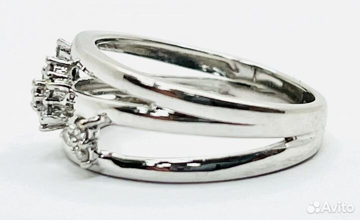 Золотое кольцо с бриллиантами