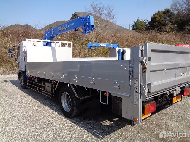 Бортовой грузовик Hino Ranger с КМУ Tadano, 2007