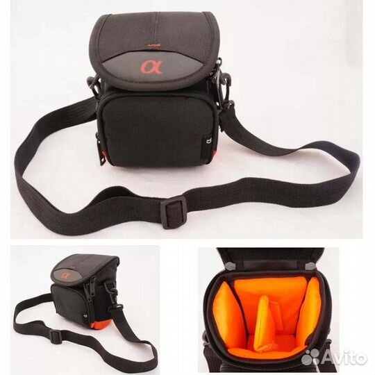 Фотосумка sony Alfa NEX black 11x 9.5 x 15см