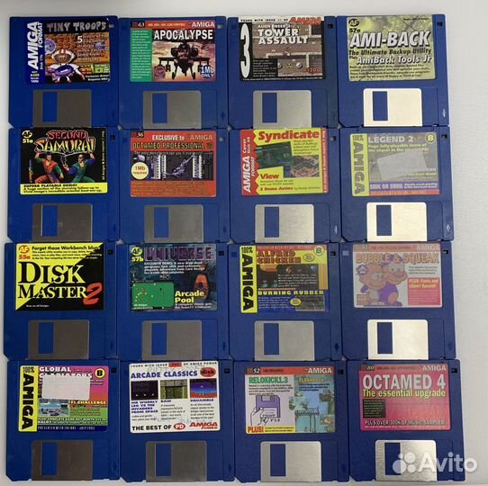 Commodore Amiga. 320 дискет-софт и игры