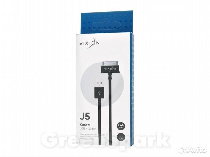 Кабель USB vixion J5 для Samsung Galaxy TAB 30 pi