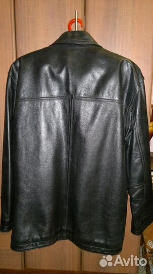 Куртка кожаная Marco Polo мужская зимняя