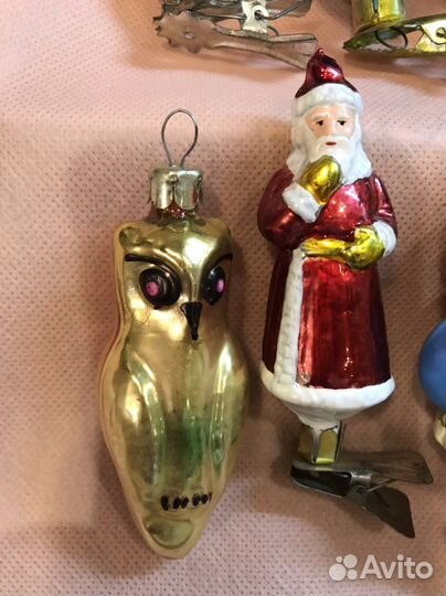 Елочные игрушки СССР