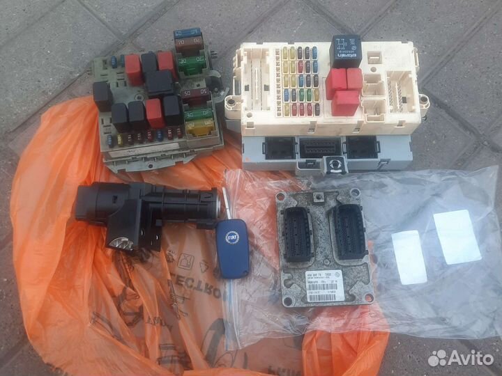 Fiat stilo 1,6 эбу, мозги