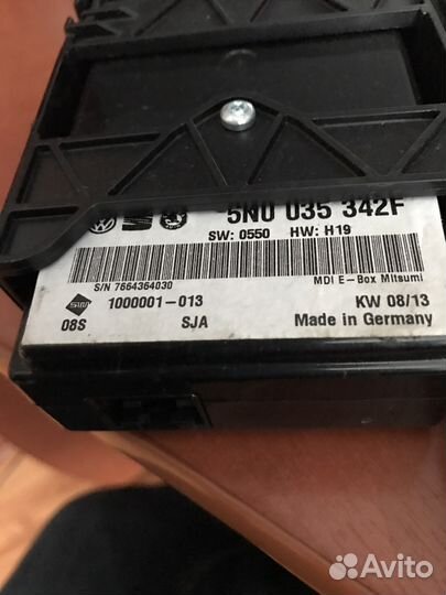 Media in (USB, AUX) Volkswagen оригинал