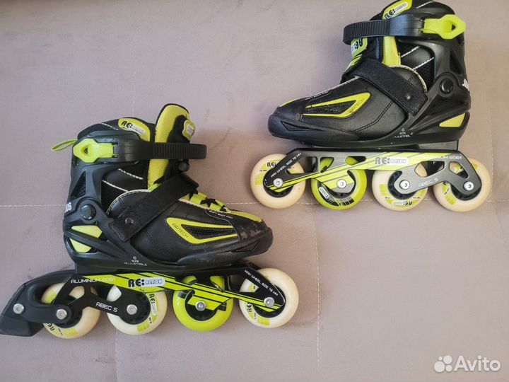 Роликовые коньки 21,5 см