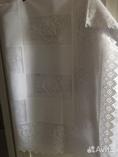 Новая белая скатерть