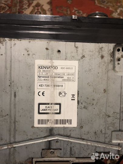 Магнитола kenwood