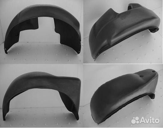 Защита арок на а/м Daewoo Matiz