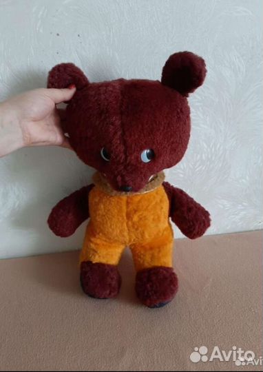 Мягкая игрушка СССР мишка