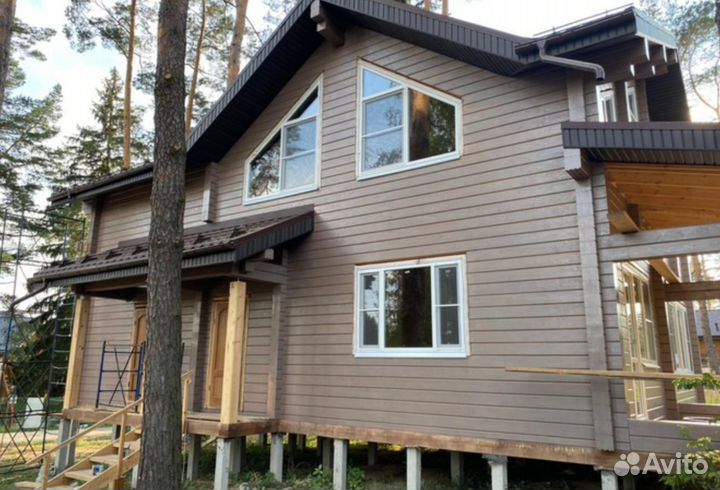 Монтаж сайдинга / фасадные работы