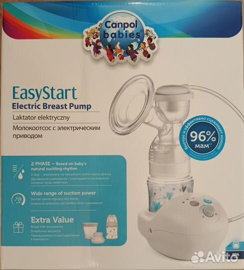Молокоотсос электрический Canpol babies