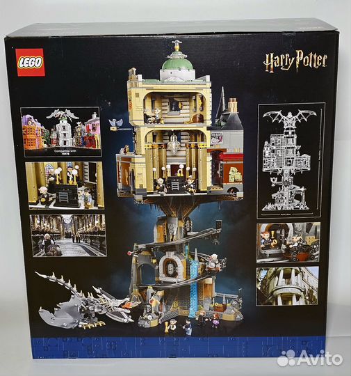 Lego Harry Potter Волшебный банк Гринготтса,76417