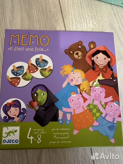 Настольные игры djeco