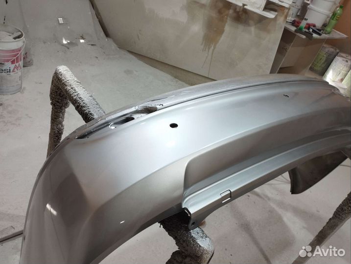 Задний бампер на priora 2