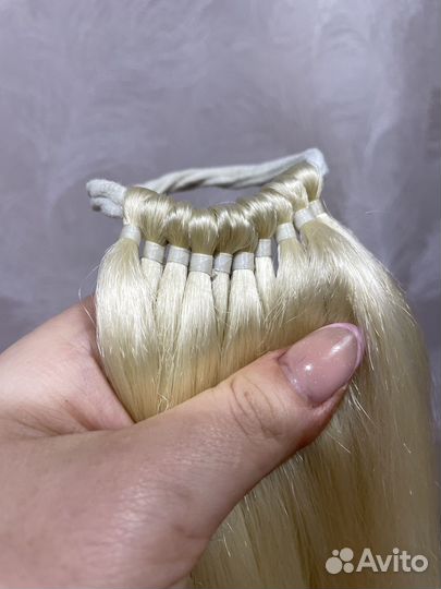 Хвост волосы на резинке 80 см
