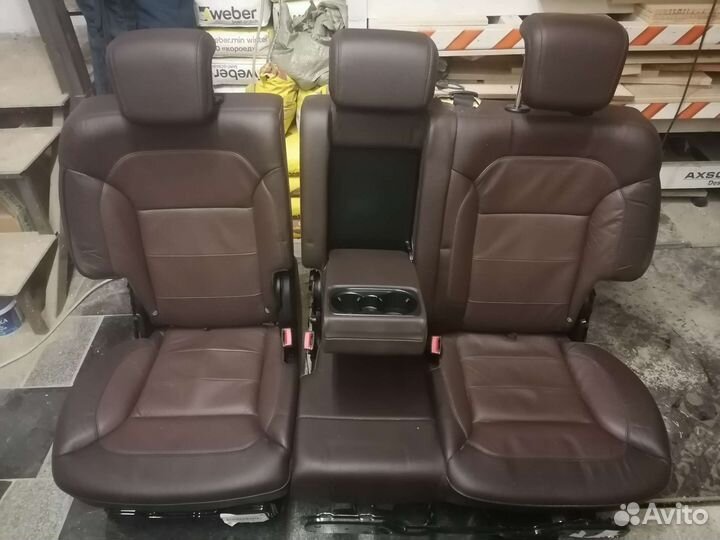 Сиденья второй и третий ряд Mercedes X166 GLS