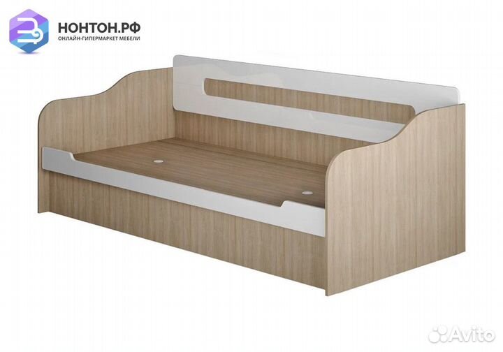 Кровать-диван Палермо-3 Юниор ясень шимо светлый