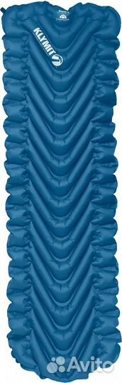 Надувной коврик klymit static V PAD синий