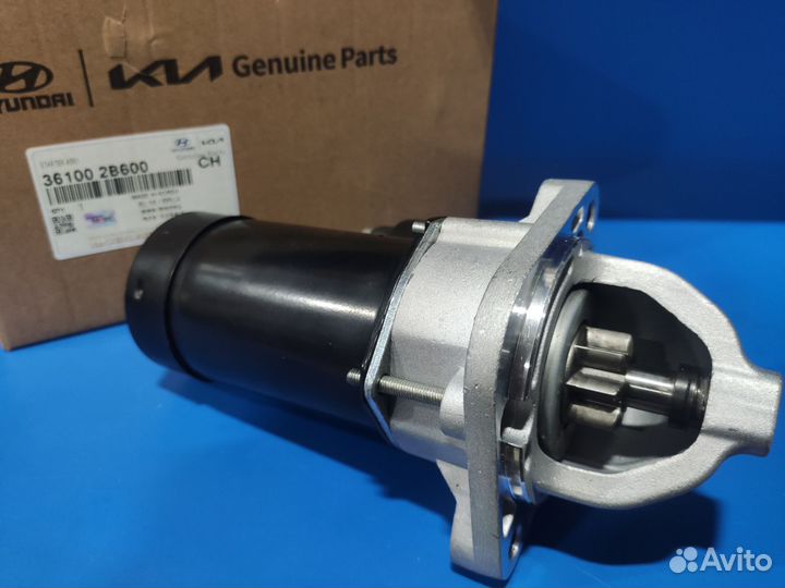 Стартер 8 зуб Солярис Рио Сиид