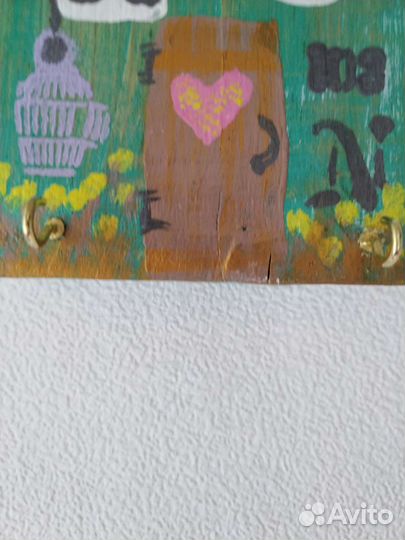 Вешалка. Ключница. Декор дома. Арт 017