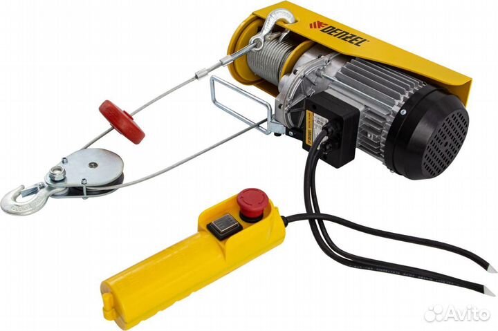 Тельфер эл. TF-800, 0.8 т, 1300 Вт, Denzel 52014