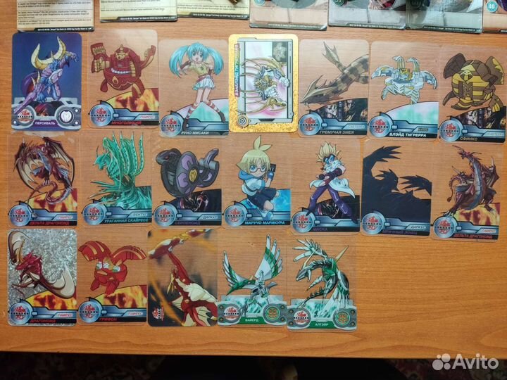 Бакуганы и карты