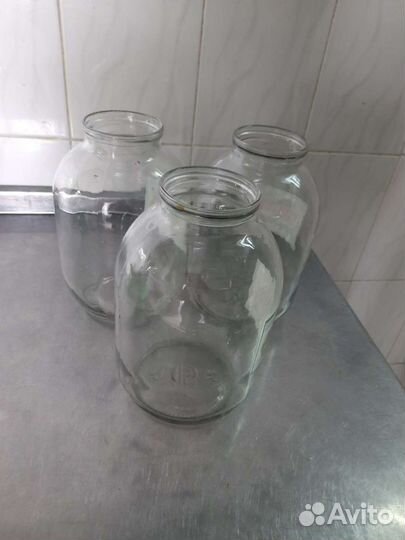 Стеклянная банка 3л